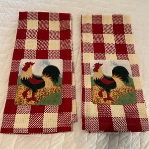 Rooster Dish Towels